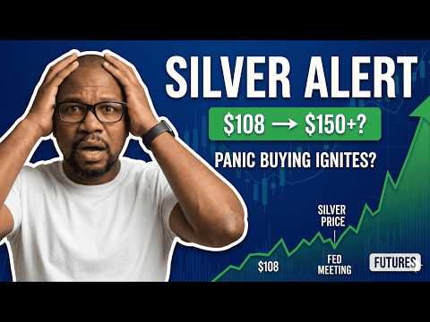 SILVER ALERT: $108 → $150+ THIS WEEK? Fed Meeting Could IGNITE Panic Buying