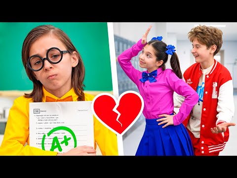 Rich vs Poor students Funny School Story for kids