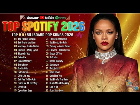 Spotify Pop Hits 2026🌊 Top 50 This Week Of Adele, Taylor Swift, Rihanna, Bruno Mars, Justin Bieber