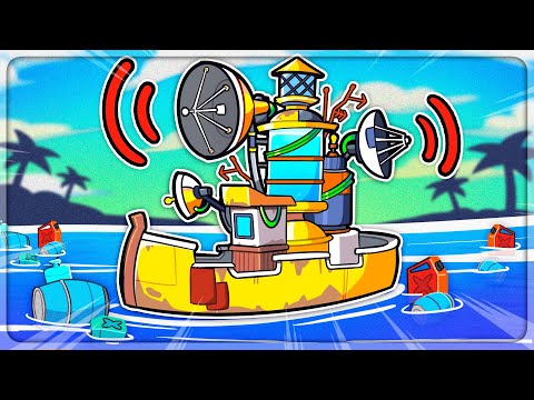 I built a floating garbage city to survive