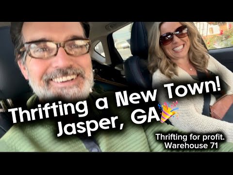 Thrift Adventure in Jasper, Georgia | Vintage Finds + Mulehouse Birthday Meal. Thrifting for profit 