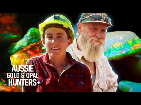 The Misfits' Most Exquisite Opal Discoveries! | Outback Opal Hunters