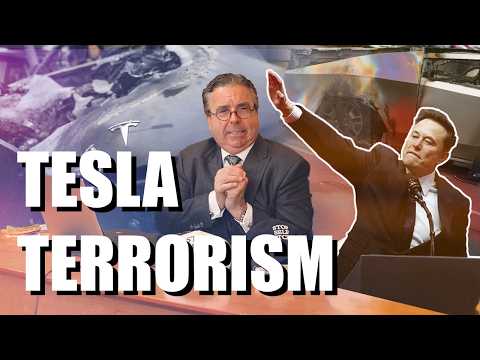 Tesla Terrorism | Criminal Lawyer Reacts