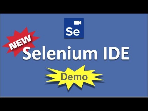 New Selenium IDE is here | Demo