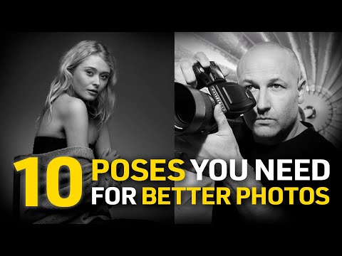 10 Portrait Poses for Men & Women from Pro Photographer Karl Taylor