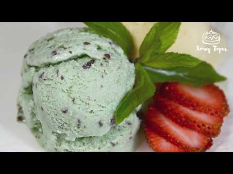 🍨 МЯТНОЕ МОРОЖЕНОЕ С ШОКОЛАДОМ — Освежающий десерт, который стоит попробовать этим летом! 🍃🍫