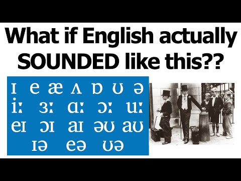 What if English actually SOUNDED like this??
