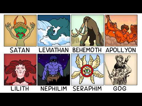 Every TERRIFYING Creature from the Bible in 11 minutes