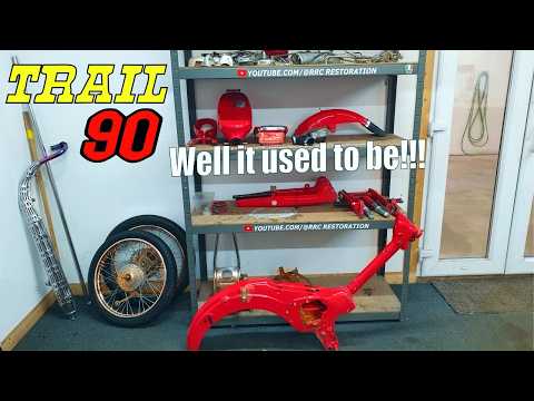 Honda Trail 90 Restoration : The Original Adventure Bike!