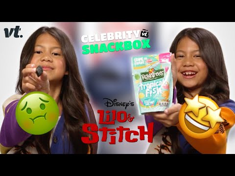 Lilo & Stitch Star Tries British Snacks: Hawai-YAY or Stitch Up? 🇬🇧🍬
