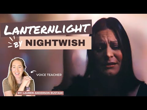 This Nightwish Song is VOCALLY INSANE! (Voice Teacher Reacts to Lanternlight)