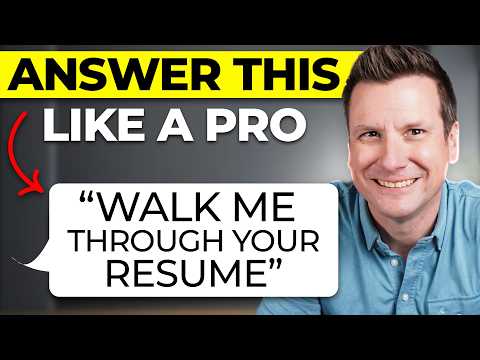 Recruiter Explains the PERFECT Answer to “Walk Me Through Your Resume”