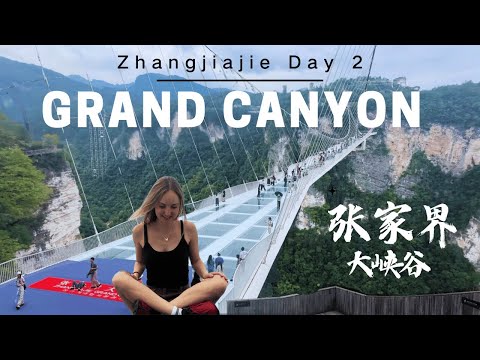 Crossing the World’s Highest Glass Bridge (travel vlog #5) (汉语)