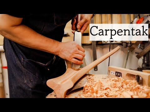 ⚡Hand Tools Crafting a Unique Coffee Table by Carpentak' Craft - Woodworking Wonders