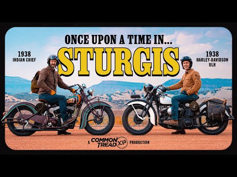 800-Mile Road-Trip to Sturgis! 1938 Harley vs. 1938 Indian | Common Tread XP