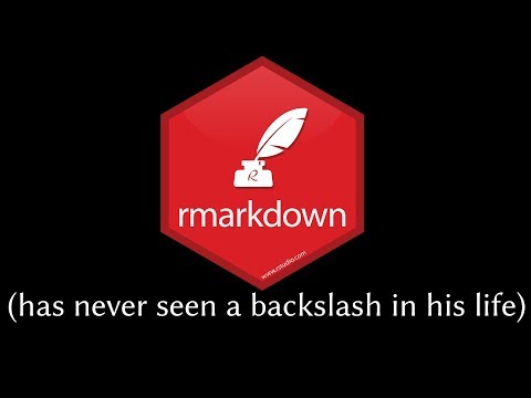 An Intro to R Markdown