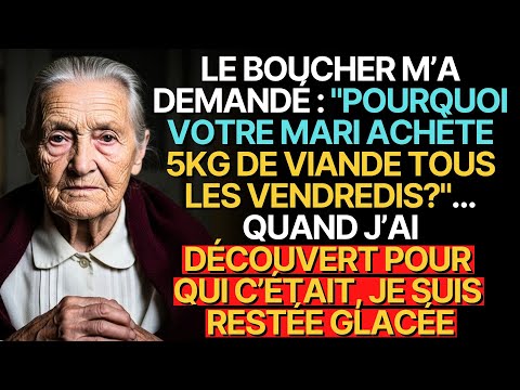 Histoire vraie de cette grand-mère👵💗:LE BOUCHER M’A DEMANDÉ : "POURQUOI VOTRE MARI ACHÈTE 5KG DE...