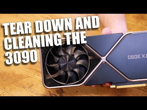 Deep cleaning a GPU - Complete Teardown!