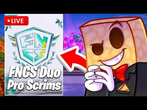 🔴LIVE - PRO FNCS DUO SCRIMS (Fortnite)