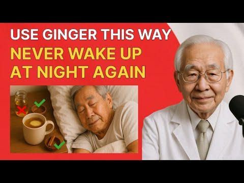 Japan’s Oldest Doctor: Can’t Sleep Through the Night? Use Ginger This Way for Deep Rest in 3 Nights!