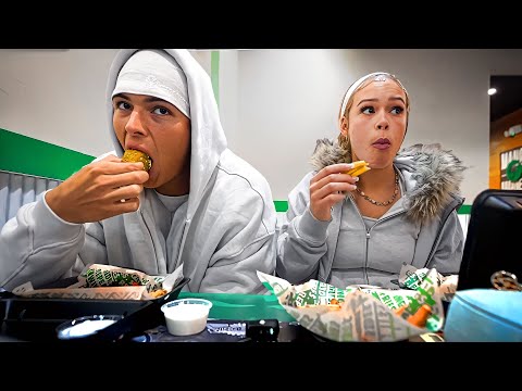 Yonna & Marlon Have A Wingstop Mukbang..