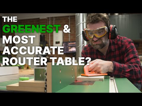 The Most Accurate Router Table? (Also It's Green)
