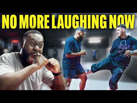 Dead Leg Challenge With Viral Podcasters @ShtsNGigsPodcast 🤣 Tom Aspinall