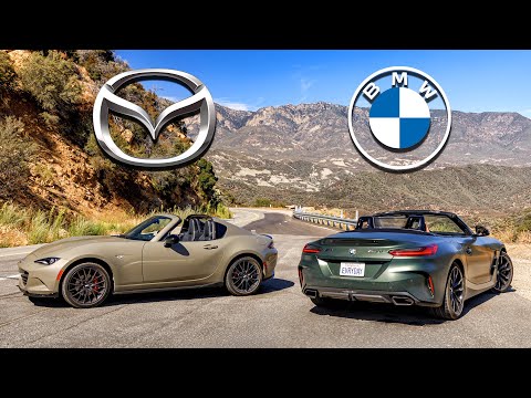 Mazda MX5 RF ND3 vs BMW Z4 M40i Manual - Rare Breeds! | Everyday Driver