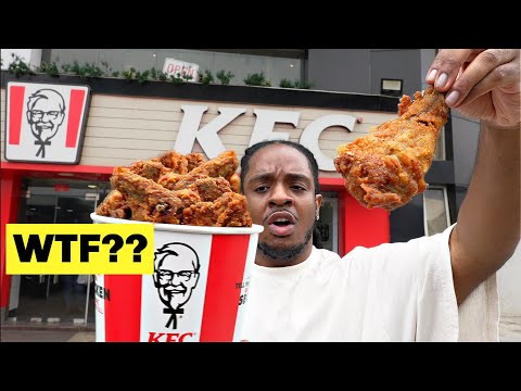 BLACK AMERICAN TRIES AFRICAN KFC