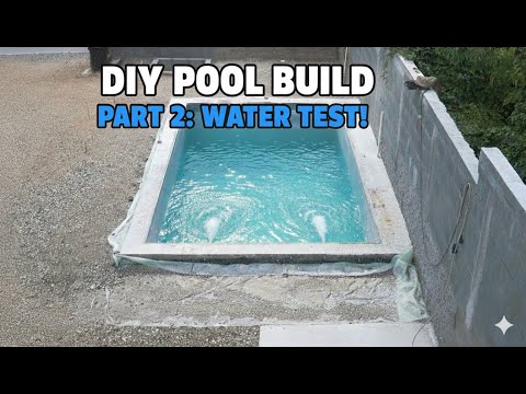Building My Own Swimming Pool * Step by Step *  PT2
