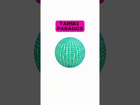 Banach-Tarski Paradox Teaser #math #maths #mathematics