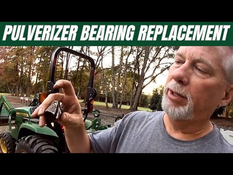 PULVERIZER Bearing Replacement On A Frontier