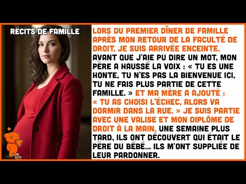 Je suis enceinte et diplômée en droit : mes parents m’ont chassée, puis m’ont suppliée.