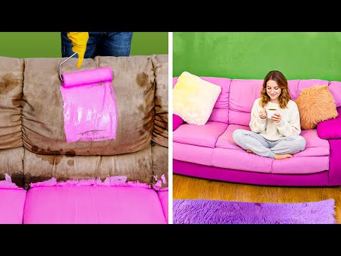 Transform your old sofa: Family-friendly DIY upcycling without the trash!
