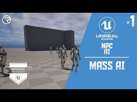 Unreal Engine 5 Tutorial -  NPC AI Part 1: Mass AI