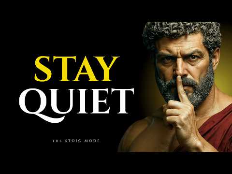 The Art of Silence: Make Your Enemies Respect You Without Saying a Word | Stoicism Philosophy