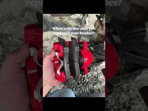 Brake time check-up. When’s the last time you replaced your brakes?