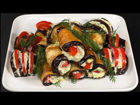 EGGPLANT ROLLS. Be sure to Add This Ingredient!