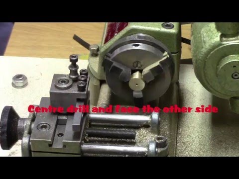 Making a ROTARY STEAM VALVE on the EMCO UNIMAT SL Lathe