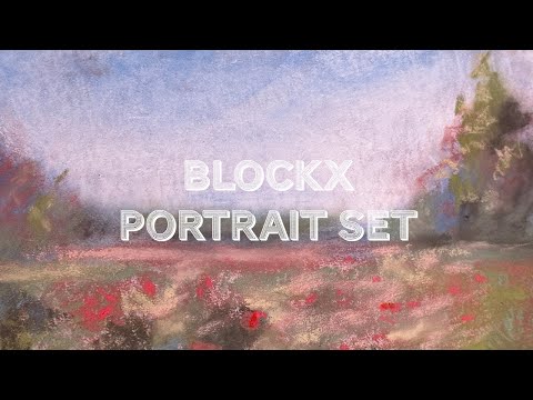Сухая пастель Blockx // портретный набор