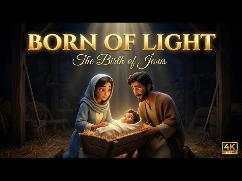 BORN OF LIGHT: The Birth of Jesus | Full 3D Animated Movie (4K)