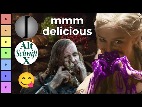 🍽️ Ranking every food description in ASOIAF with Glidus (Part Six) 🍽️