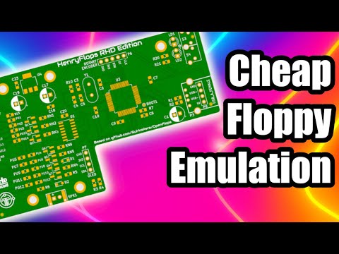 OpenFlops - The Cheap Open-Source Floppy Emulator for Everyone