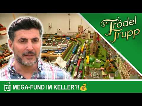 MILLIONENFUND IM KELLER???💰Sükrü findet Modellbahn 🚂 | RTLZWEI Home #dertrödeltrupp #E757