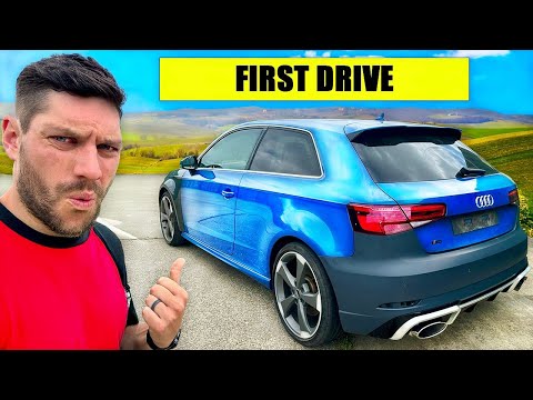 I BUILT A 3 DOOR AUDI RS3 FROM SCRATCH!... FIRST DRIVE PT.7