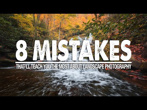 8 BEGINNER Landscape Photography MISTAKES That’ll HURT You the MOST!!