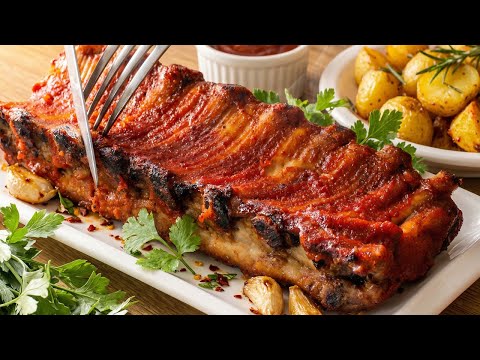 Better than grilling! When I have guests, I always make these ribs! They are eaten in minutes.
