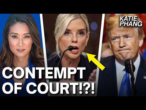 OMG! Trump DOJ Lawyer HELD IN CONTEMPT After MAJOR VIOLATION