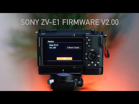 The Surprising UPDATE for the SONY ZV-E1: Firmware Update v2.0  - TOP 4 UPDATES