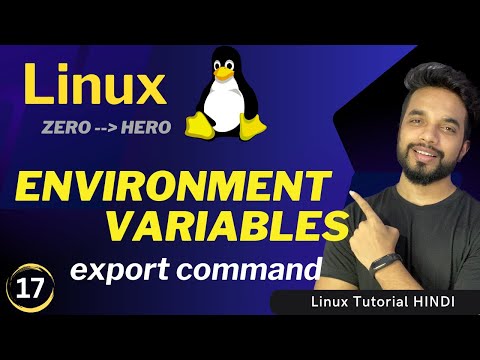 How to set Environment Variables in Linux? [HINDI]